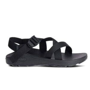 Chaco Zcloud Sport Sandal solid black size 9 NWOB